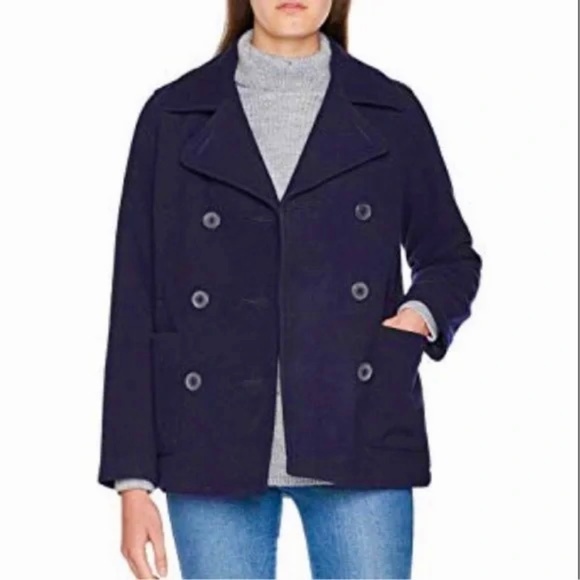NWT Levi's navy coat M - Picture 1 of 14